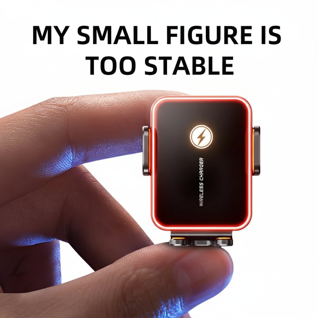 VoraPower Car 15W Smart Wireless Car Charger with RGB Ambient Light