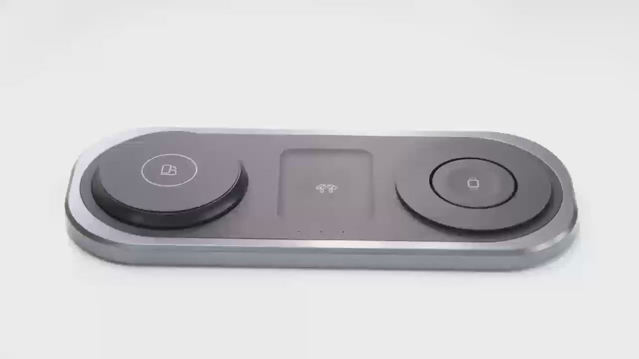 Power Travel – 3-in-1 Foldable Magnetic Charging Station